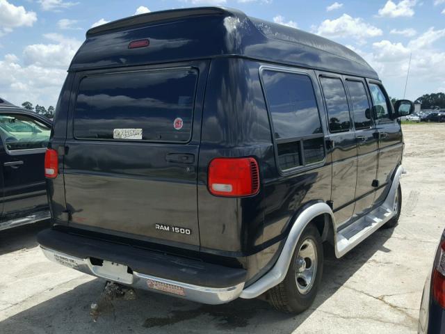 2B6HB11Y61K515466 - 2001 DODGE RAM VAN B1 BLACK photo 4