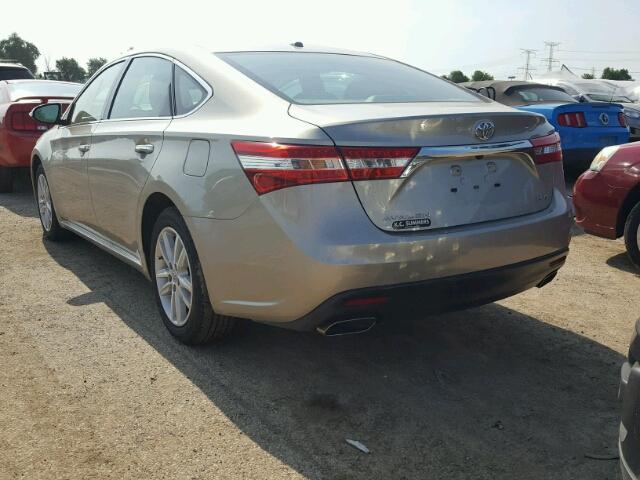 4T1BK1EB2FU166505 - 2015 TOYOTA AVALON XLE TAN photo 3