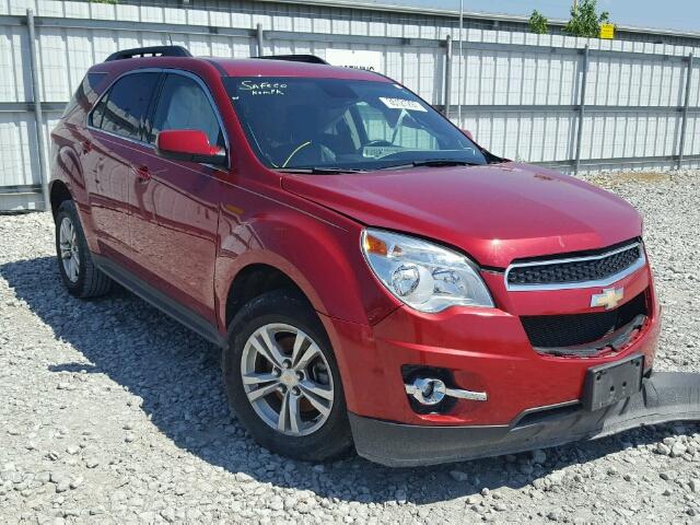 2GNALPEK8D1132701 - 2013 CHEVROLET EQUINOX LT RED photo 1