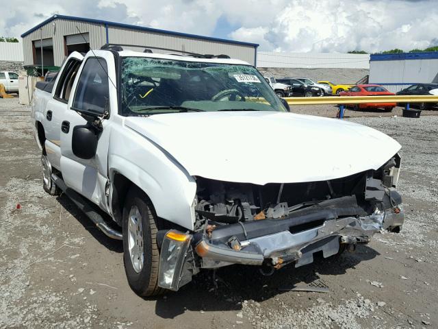 3GNEC12T44G289502 - 2004 CHEVROLET AVALANCHE WHITE photo 1