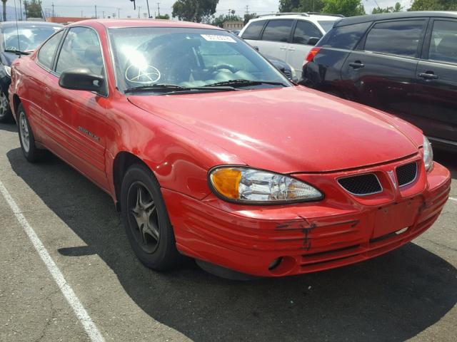 1G2NE12T7XM738048 - 1999 PONTIAC GRAND AM S RED photo 1