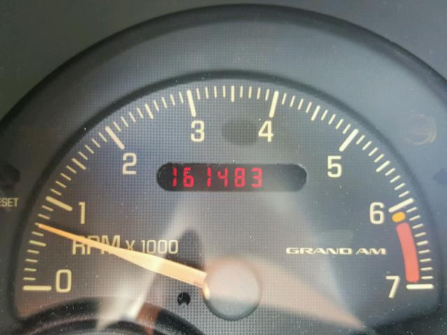 1G2NE12T7XM738048 - 1999 PONTIAC GRAND AM S RED photo 8