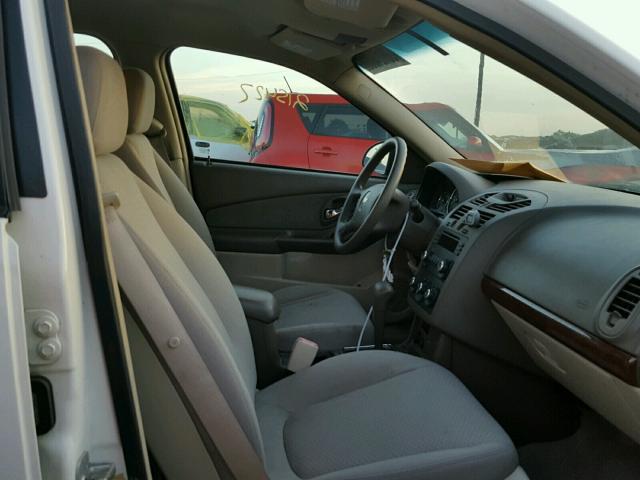 1G1ZS58N37F291799 - 2007 CHEVROLET MALIBU LS WHITE photo 5