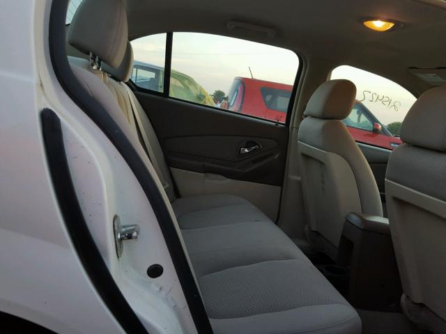 1G1ZS58N37F291799 - 2007 CHEVROLET MALIBU LS WHITE photo 6