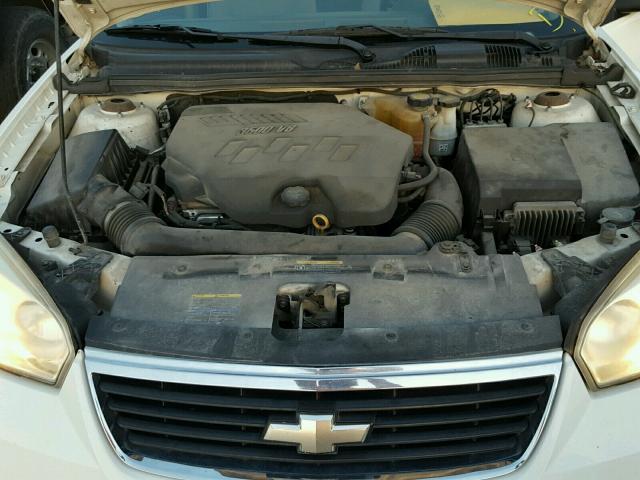 1G1ZS58N37F291799 - 2007 CHEVROLET MALIBU LS WHITE photo 7
