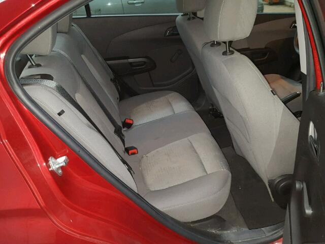 1G1JA5SH4C4230275 - 2012 CHEVROLET SONIC LS 栗色 照片 6