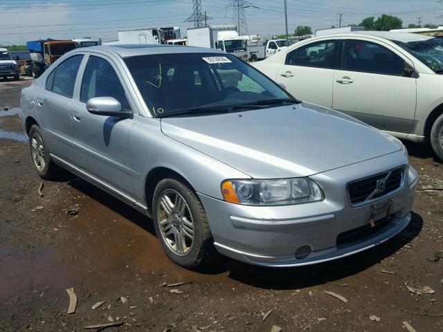 YV1RS592682681973 - 2008 VOLVO S60 2.5T SILVER photo 1