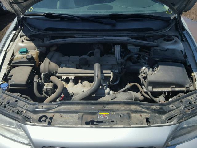 YV1RS592682681973 - 2008 VOLVO S60 2.5T SILVER photo 7