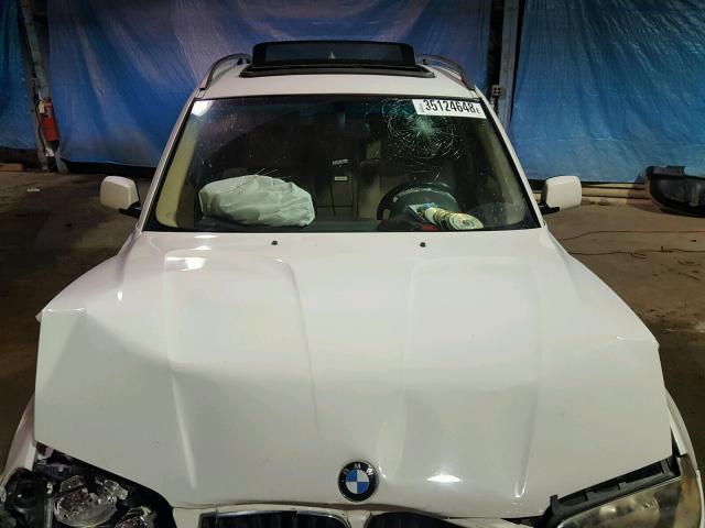 WBXPA73404WC43352 - 2004 BMW X3 2.5I WHITE photo 7