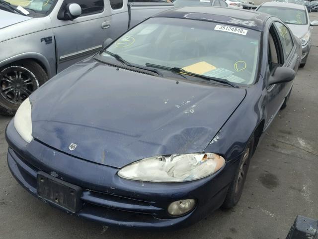 2B3HD56J3YH441456 - 2000 DODGE INTREPID E BLUE photo 2