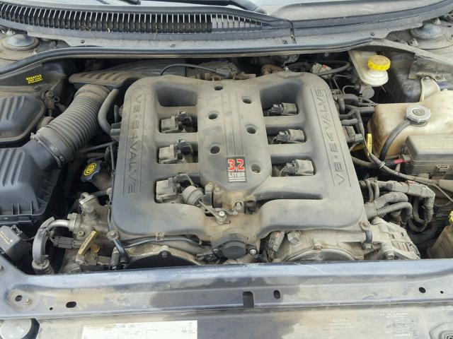 2B3HD56J3YH441456 - 2000 DODGE INTREPID E BLUE photo 7