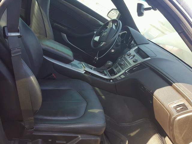 1G6DJ1E39D0101103 - 2013 CADILLAC CTS PERFOR Siyah fotoğraf 5