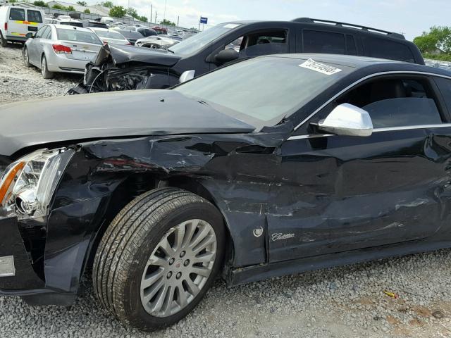 1G6DJ1E39D0101103 - 2013 CADILLAC CTS PERFOR Siyah fotoğraf 9