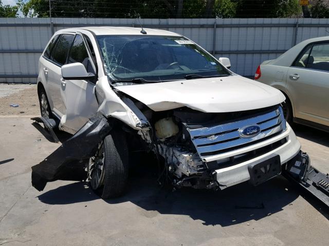 2FMDK39C58BA33155 - 2008 FORD EDGE LIMIT WHITE photo 1