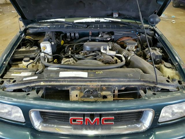 1GKDT13W7V2547264 - 1997 GMC JIMMY GREEN photo 7