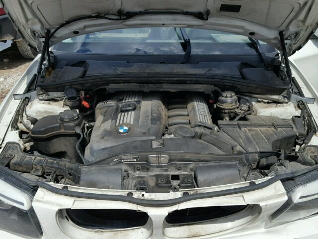 WBAUP7C55DVP24804 - 2013 BMW 128 I WHITE photo 7