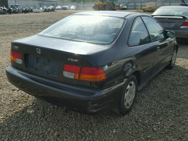 1HGEJ8247VL002076 - 1997 HONDA CIVIC EX 黑色 照片 4