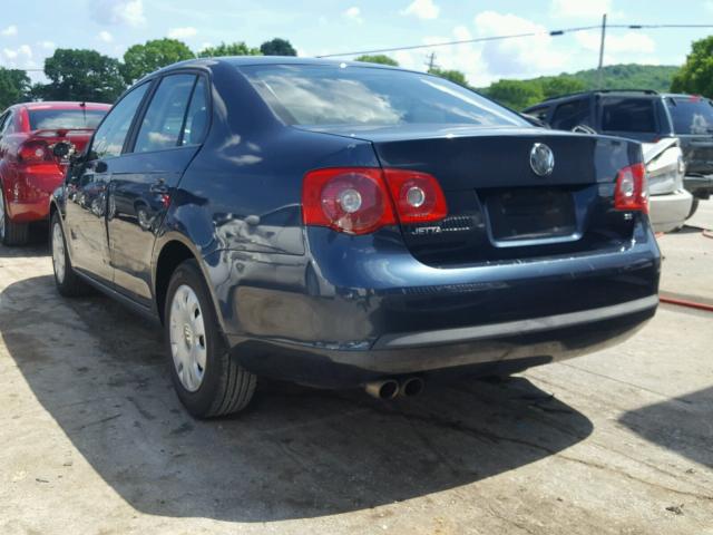 3VWPF71K26M680430 - 2006 VOLKSWAGEN JETTA VALU BLUE photo 3