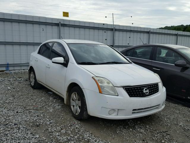 3N1AB61E49L687269 - 2009 NISSAN SENTRA 2.0 WHITE photo 1