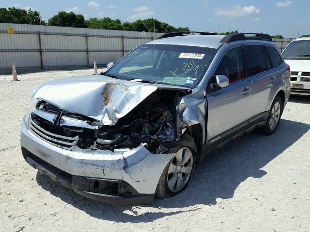 4S4BRCBC0C3241286 - 2012 SUBARU OUTBACK 2. GRAY photo 2