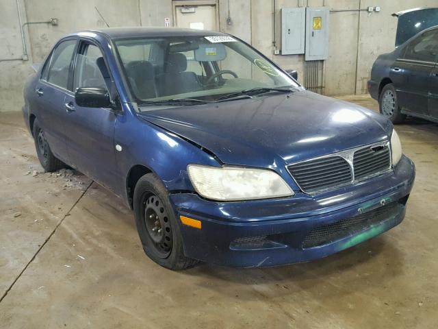 JA3AJ26E32U047145 - 2002 MITSUBISHI LANCER ES BLUE photo 1