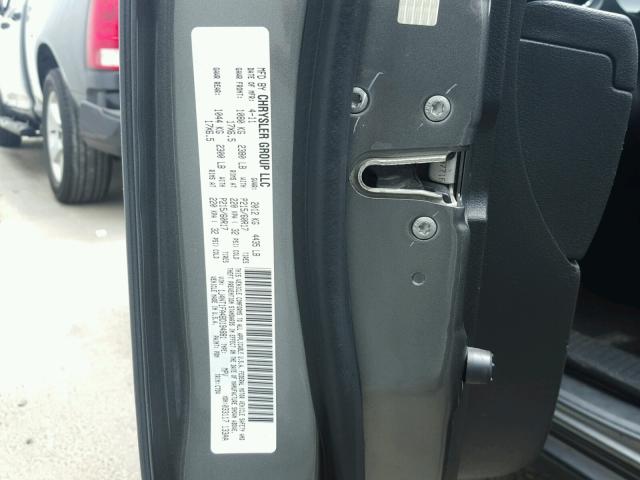 1J4NT1FA4BD194881 - 2011 JEEP COMPASS SP GRAY photo 10