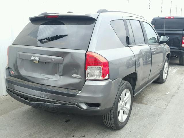 1J4NT1FA4BD194881 - 2011 JEEP COMPASS SP GRAY photo 4