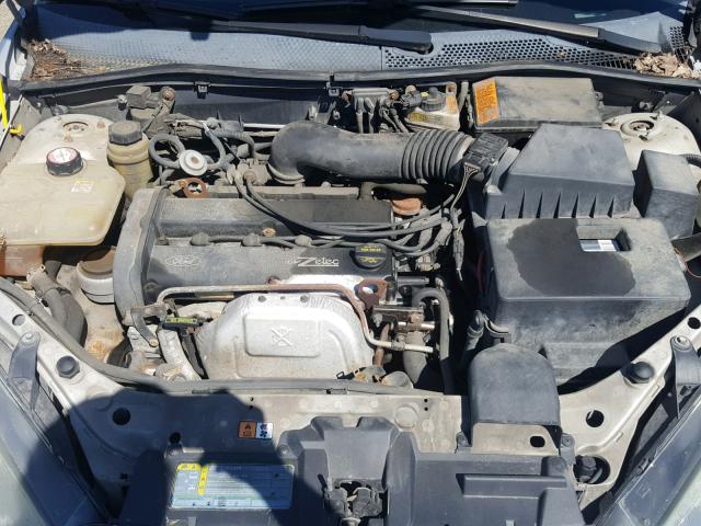 1FAFP34314W199290 - 2004 FORD FOCUS SE C SILVER photo 7