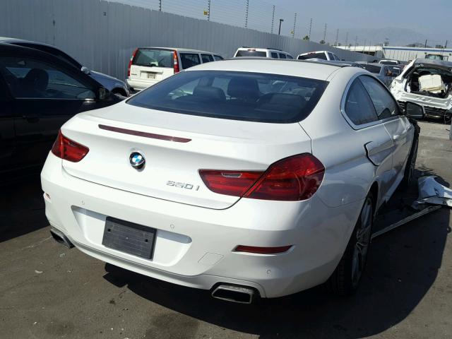 WBALX3C58CDV77550 - 2012 BMW 650 I WHITE photo 4
