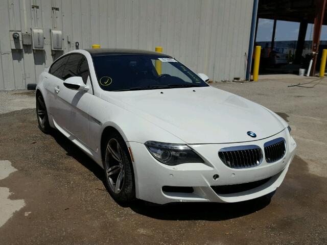 WBSEH9C56ACY25222 - 2010 BMW M6 WHITE photo 1