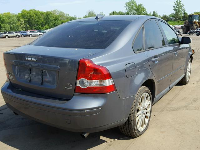 YV1MH682X72286385 - 2007 VOLVO S40 T5 GRAY photo 4