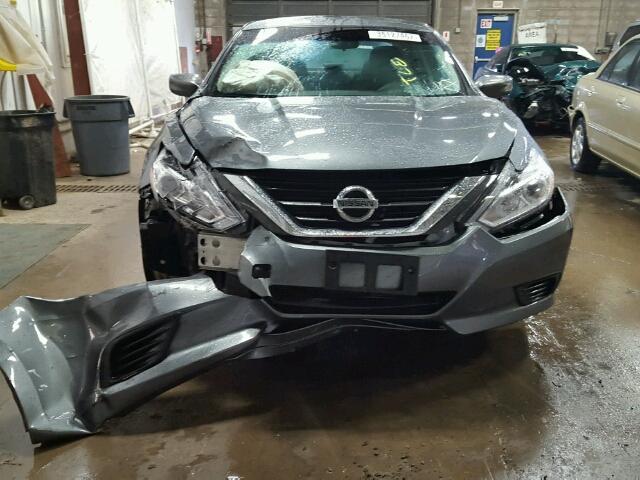 1N4AL3APXGN354605 - 2016 NISSAN ALTIMA 2.5 GRAY photo 9