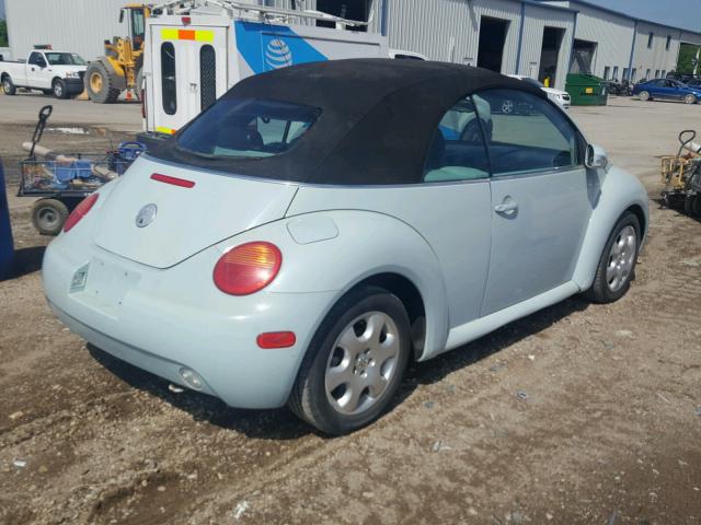 3VWCK21Y83M314842 - 2003 VOLKSWAGEN NEW BEETLE 蓝色 照片 4