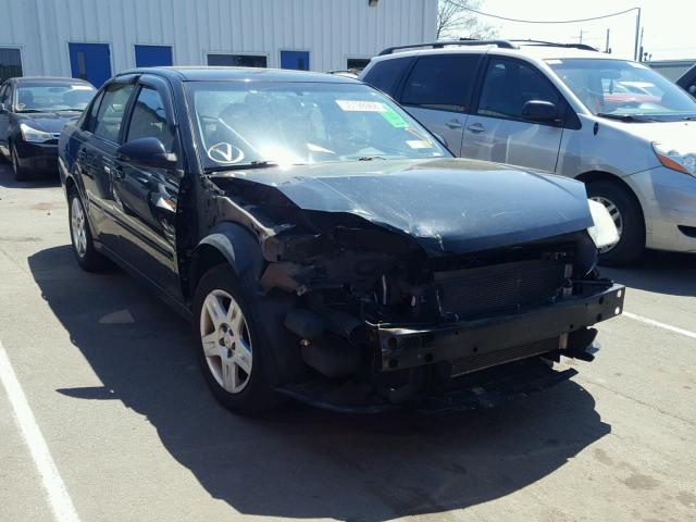 1G1ZT58F67F263629 - 2007 CHEVROLET MALIBU LT BLACK photo 1