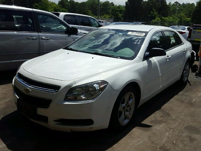 1G1ZA5E10BF169561 - 2011 CHEVROLET MALIBU LS თეთრი ფოტო 2
