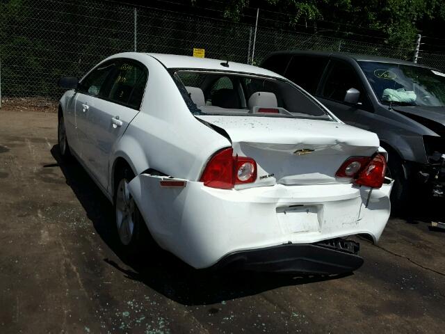 1G1ZA5E10BF169561 - 2011 CHEVROLET MALIBU LS თეთრი ფოტო 3