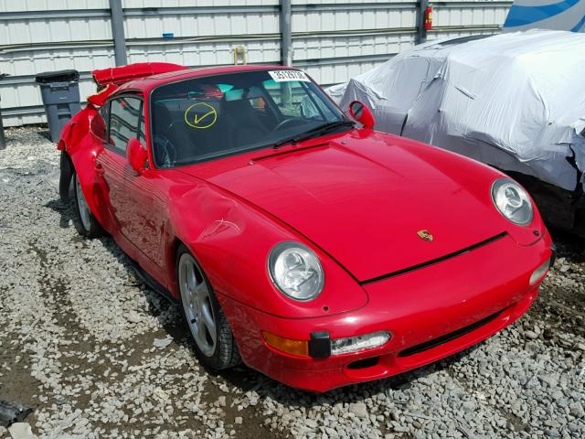 WP0AC2993VS375174 - 1997 PORSCHE 911 TURBO RED photo 1