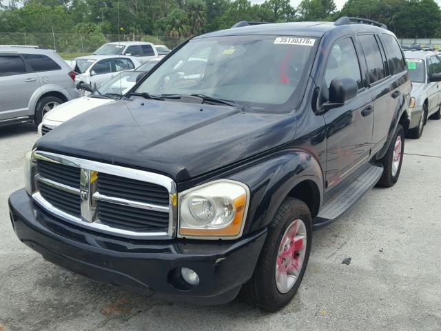 1D4HB58D74F198096 - 2004 DODGE DURANGO LI BLACK photo 2