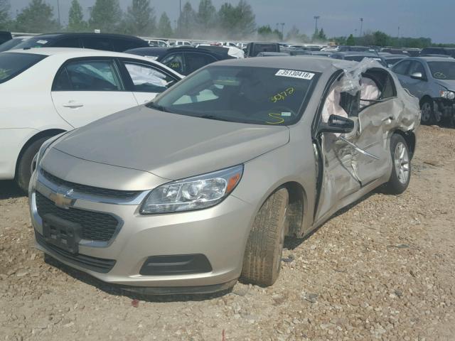 1G11C5SL5FF199772 - 2015 CHEVROLET MALIBU 1LT 银色 照片 2