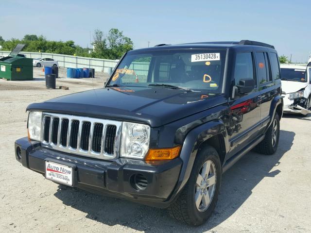 1J8HG48K98C209140 - 2008 JEEP COMMANDER 黑色 照片 2