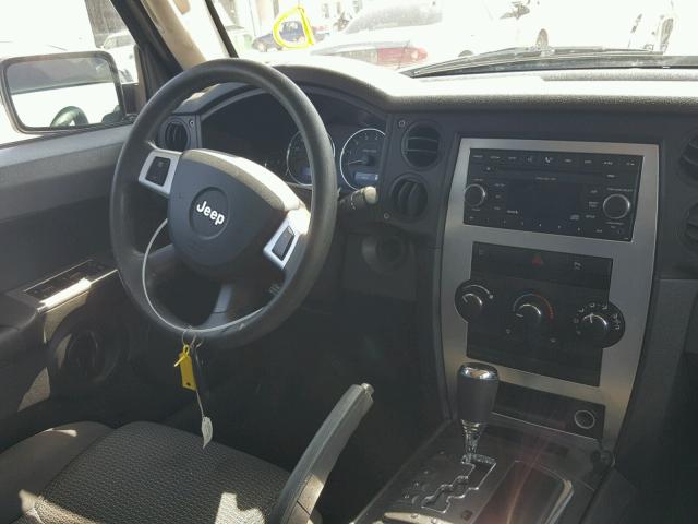 1J8HG48K98C209140 - 2008 JEEP COMMANDER 黑色 照片 9