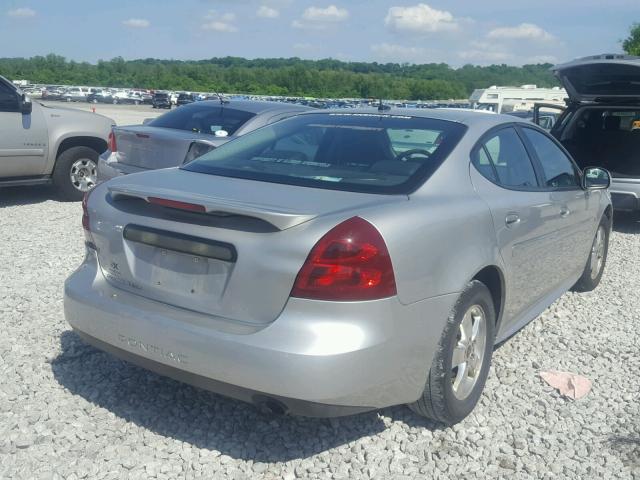 2G2WP552061259599 - 2006 PONTIAC GRAND PRIX SILVER photo 4