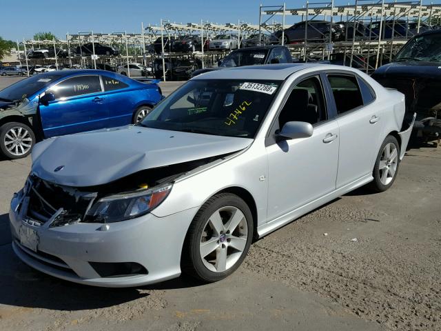 YS3FB46Y281149372 - 2008 SAAB 9-3 2.0T SILVER photo 2