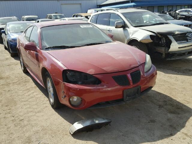 2G2WP552681144573 - 2008 PONTIAC GRAND PRIX RED photo 1