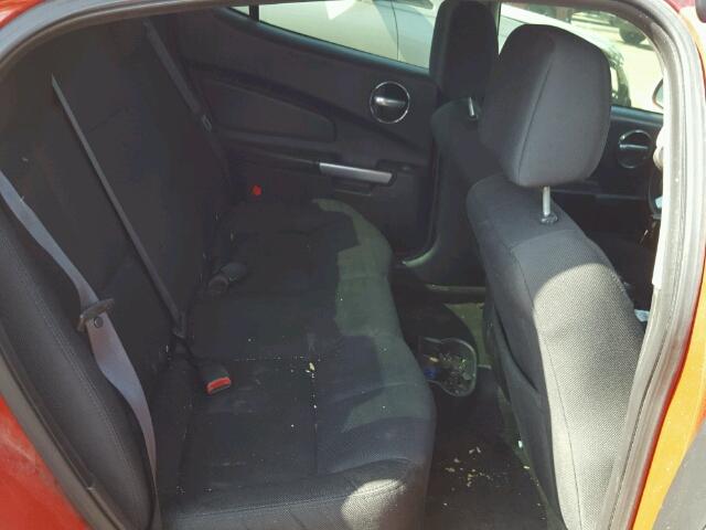 2G2WP552681144573 - 2008 PONTIAC GRAND PRIX RED photo 6