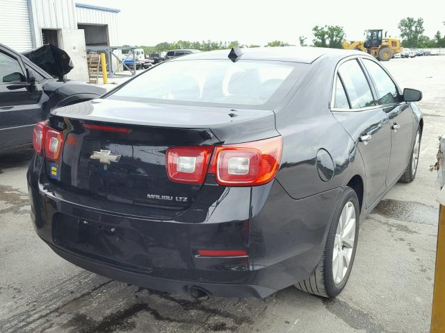 1G11H5SA6DU131635 - 2013 CHEVROLET MALIBU LTZ შავი ფოტო 4