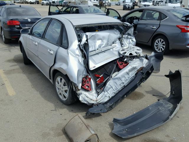 KL5JD56Z47K540905 - 2007 SUZUKI FORENZA BA SILVER photo 3