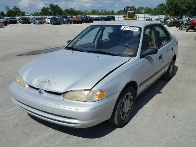 1Y1SK5285YZ431455 - 2000 CHEVROLET GEO PRIZM 灰色 照片 2