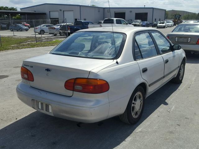 1Y1SK5285YZ431455 - 2000 CHEVROLET GEO PRIZM GRAY photo 4