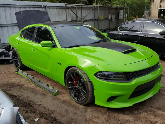 2C3CDXGJ1HH603172 - 2017 DODGE CHARGER R/ GREEN photo 1